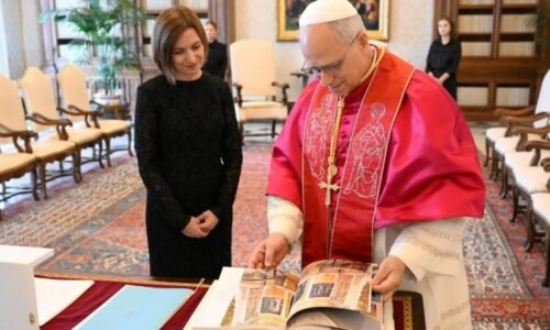 Vatikán navštívila prezidentka Moldavskej republiky Maia Sandu