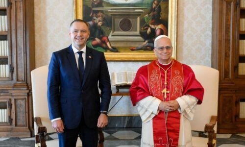 Svätý Otec prijal poľského prezidenta Nawrockého