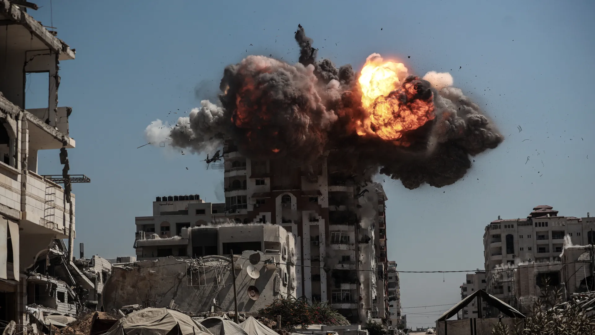 Axios: Izrael spúšťa pozemnú ofenzívu na obsadenie mesta Gaza