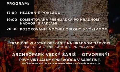 Hrad Šariš pod hviezdami Hrad Šariš pod hviezdami