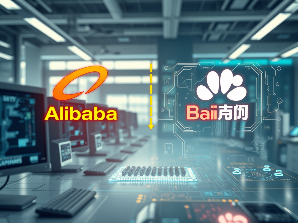 Alibaba a Baidu začínajú používať vlastné čipy AI
