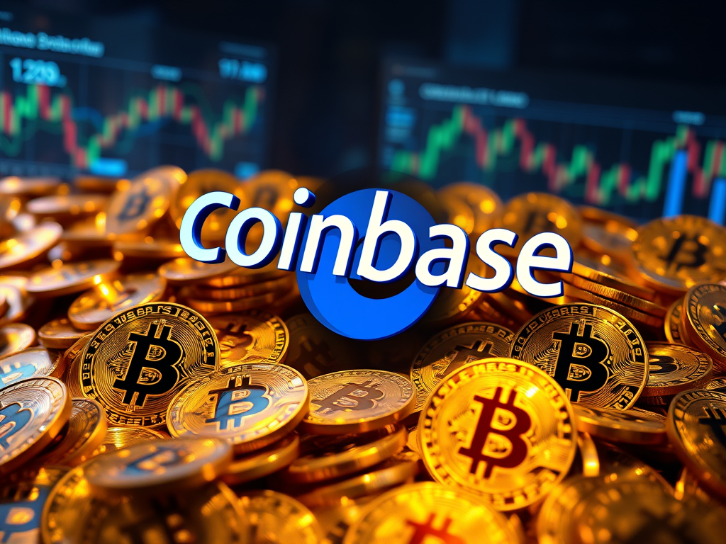 Coinbase spravuje 3 milióny BTC za 347 Miliárd USD