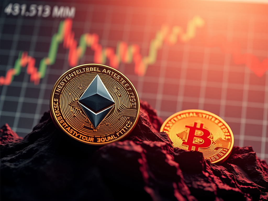 Bitcoin a Ether ETF uzatvárajú týždeň v červenom