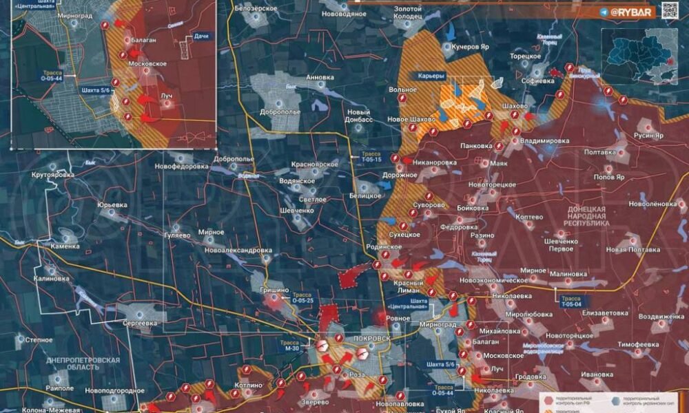Bitka o Pokrovsk: protiútoky Ozbrojených síl Ukrajiny a boje v mestských podmienkach