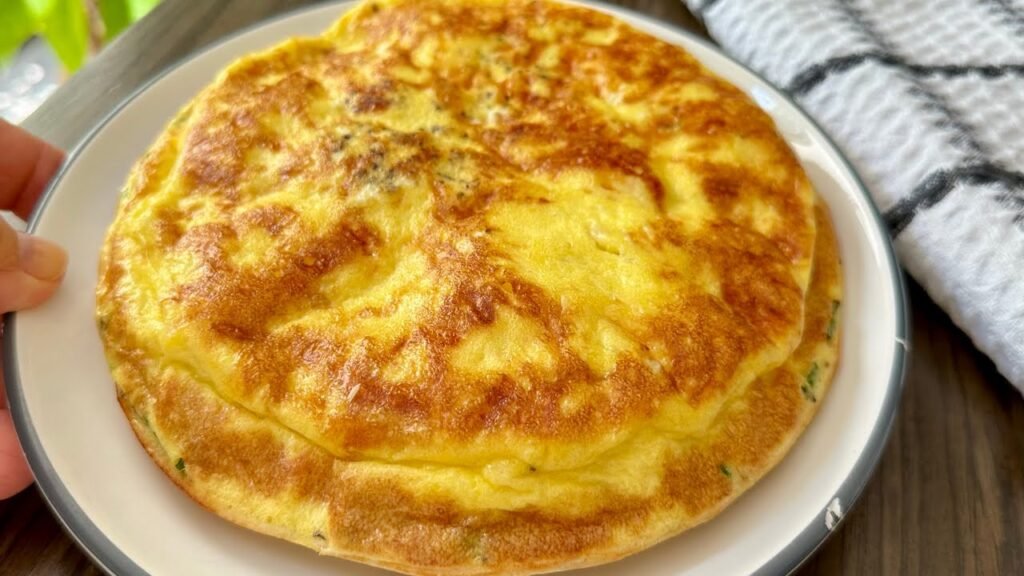 An easy recipe if you have 3 eggs! delicious breakfast in 5 minutes!