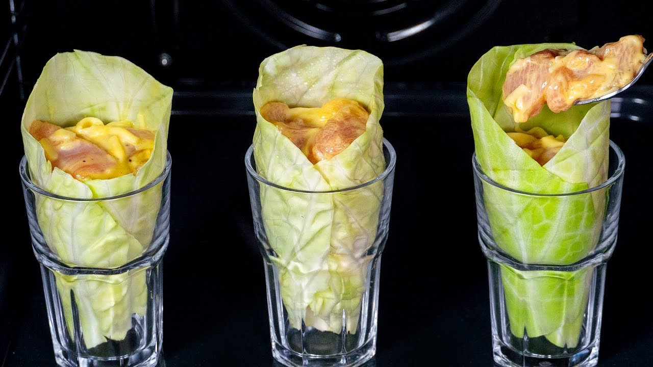 What I made with cabbage and chicken breast is pure madness!