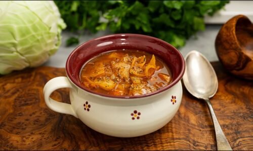 🥣 I Use This White Cabbage Soup Like Medicine for My Stomach!