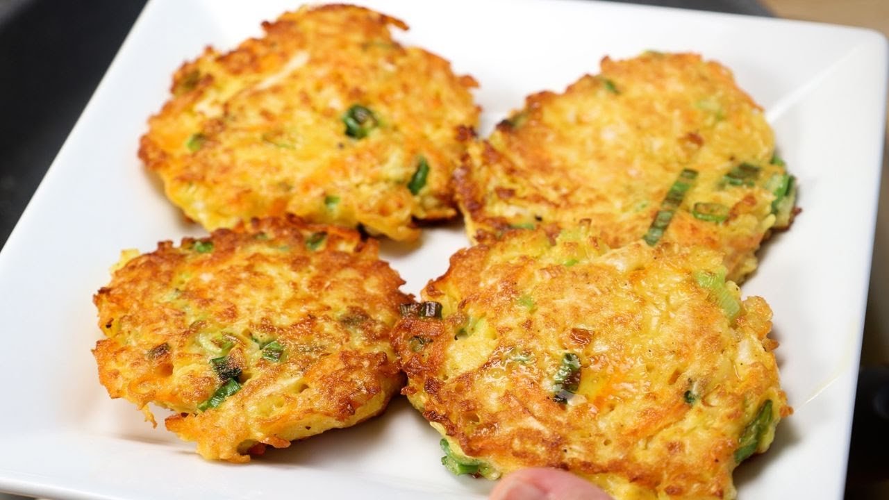Grated cabbage and carrot, better than meat! Quick and delicious breakfast in minutes