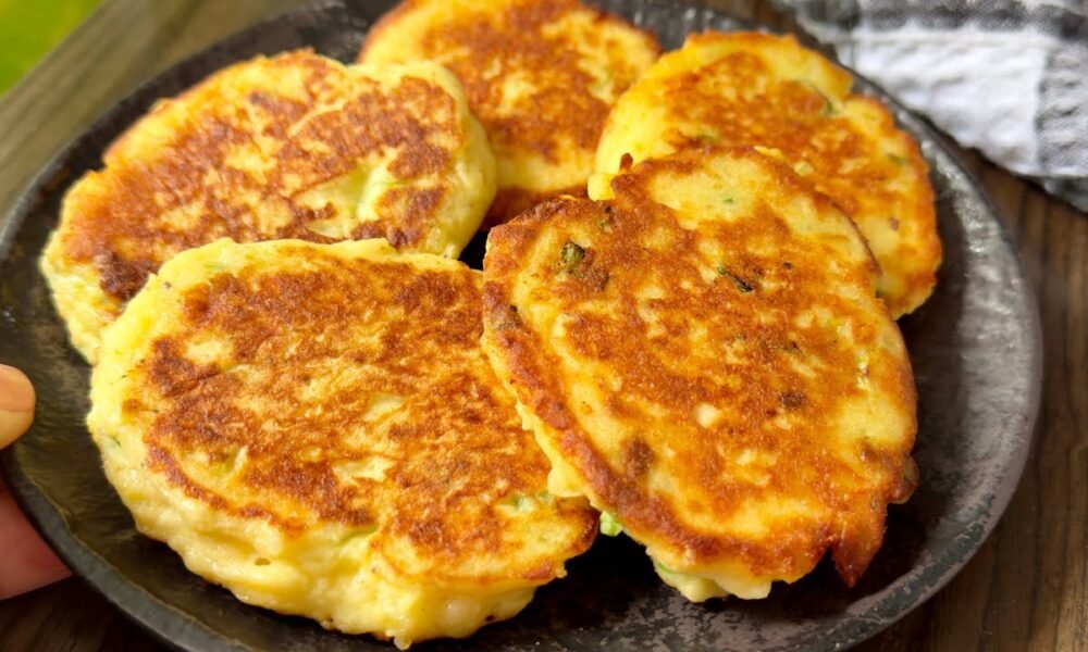 An easy recipe if you have mashed potatoes and an egg! Delicious!