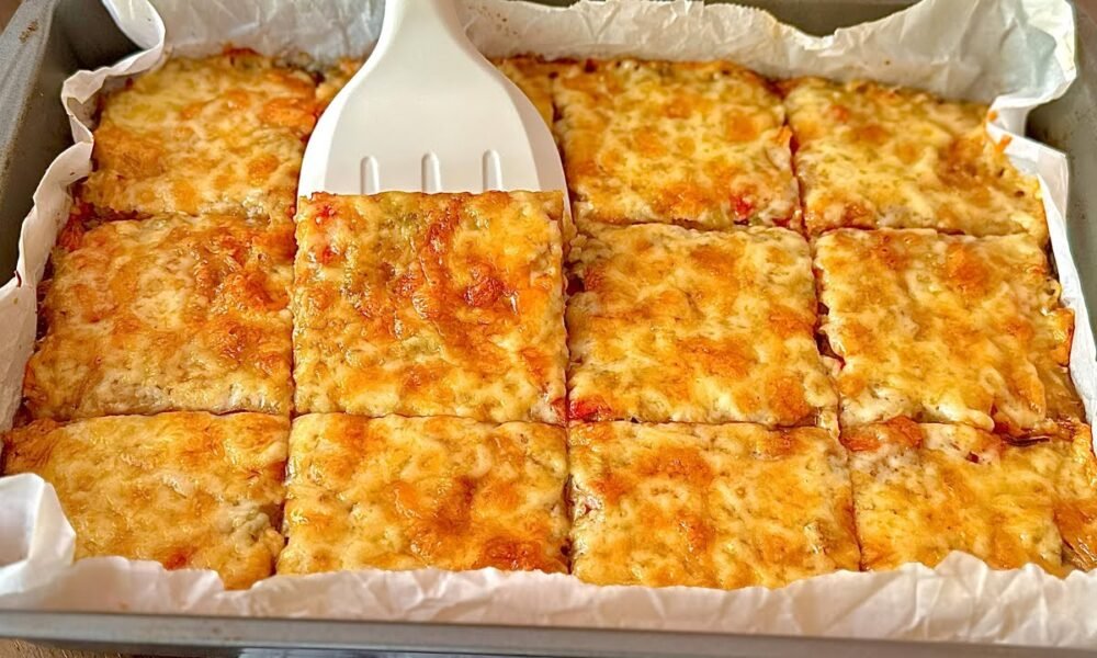 Easier than pizza! Just grate 3 potatoes! Simple and cheap recipe! ASMR recipe