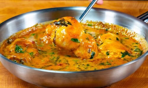 I learned this chicken leg recipe in a restaurant! Brilliant idea!