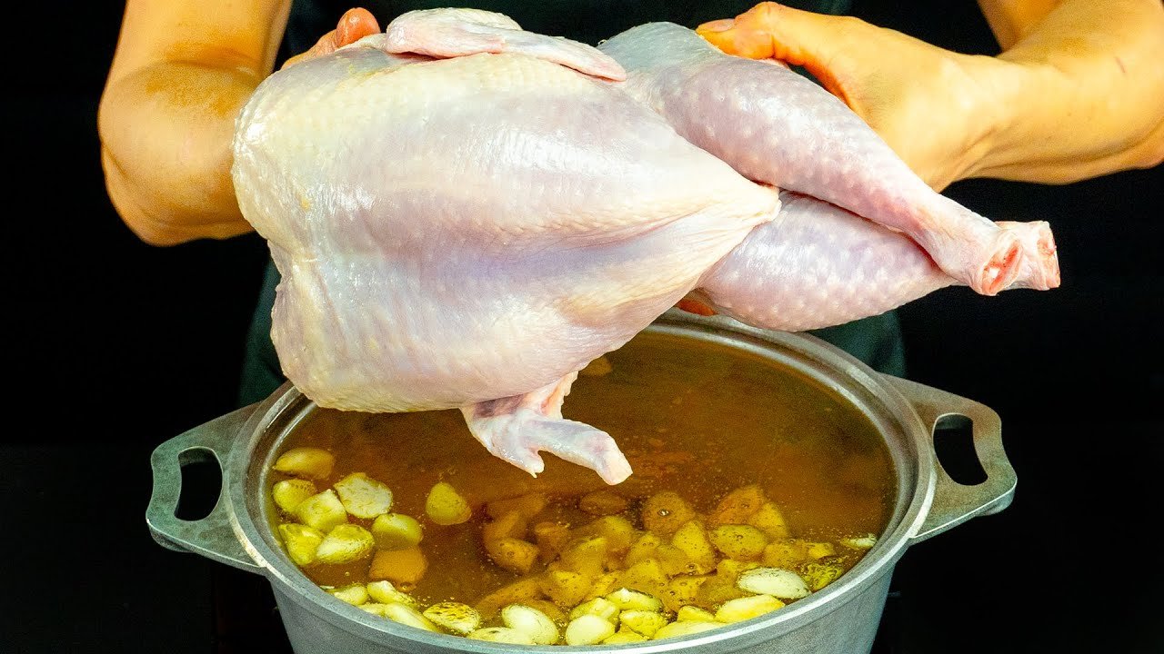 No one has ever done anything like this before! The chicken melts in your mouth!