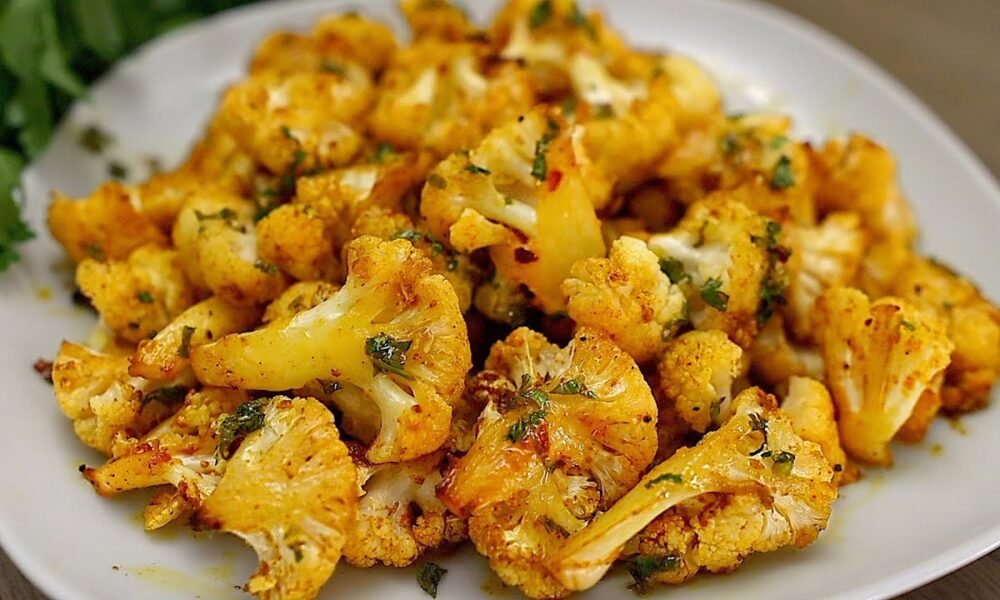 Blumenkohl im Ofen. Sehr einfaches und leckeres Rezept!