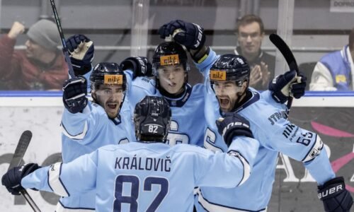 Tipsport liga: Hokejisti Slovana zdolali Košice, Nitra prehrala so Žilinou