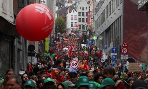 Celoštátny štrajk zastavil dopravu na belgických letiskách, ochromil aj verejnú dopravu v Bruseli