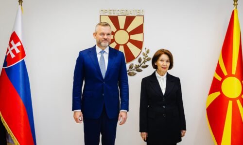 Prezident počas návštevy Severného Macedónska potvrdil postoj Slovenska k rozšíreniu EÚ