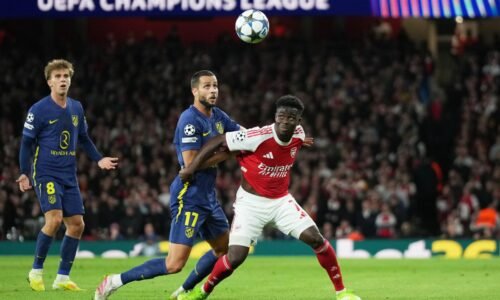 Liga majstrov: Prvý nástup Hancka v drese Atletica skončil neúspechom, prehral na pôde Arsenalu Liga majstrov: Prvý nástup Hancka v drese Atletica skončil neúspechom, prehral na pôde Arsenalu