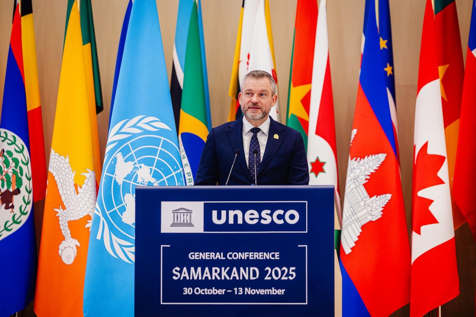 Pellegrini na zasadnutí UNESCO: Vzdelávanie je investícia do mieru, Bratislava bude hostiť fórum o AI Pellegrini na zasadnutí UNESCO: Vzdelávanie je investícia do mieru, Bratislava bude hostiť fórum o AI