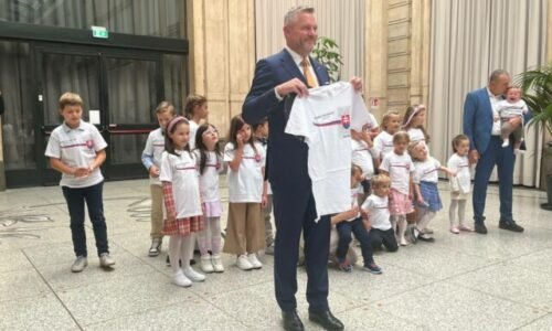 Prezident Pellegrini navštívil v Taliansku budúce sídlo Slovenského olympijského domu – VIDEO, FOTO