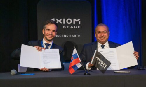 Memorandum o spolupráci medzi spoločnosťou Axiom Space a slovenským vesmírnym sektorom