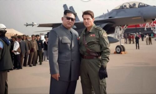 OBRAZEM: Kim Čong-un po boku Toma Cruise. Vtipálci vydali diktátorovi unikátní kalendář Top Un