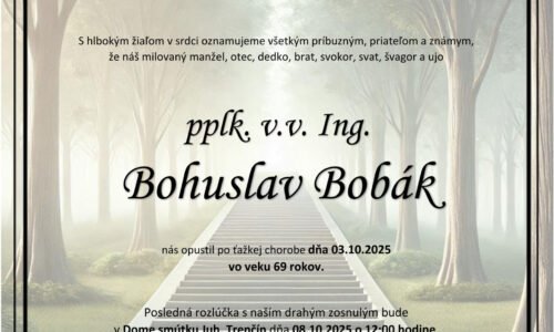 Ing. Bohuslav Bobák