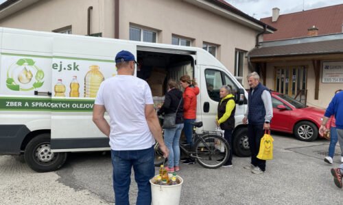 Mobilný zber použitého oleja už tento týždeň