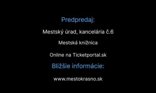 Mesto Krásno nad Kysucou: Divadelná komédia: Už ti nikdy nenaletím! Mesto Krásno nad Kysucou: Divadelná komédia: Už ti nikdy nenaletím!