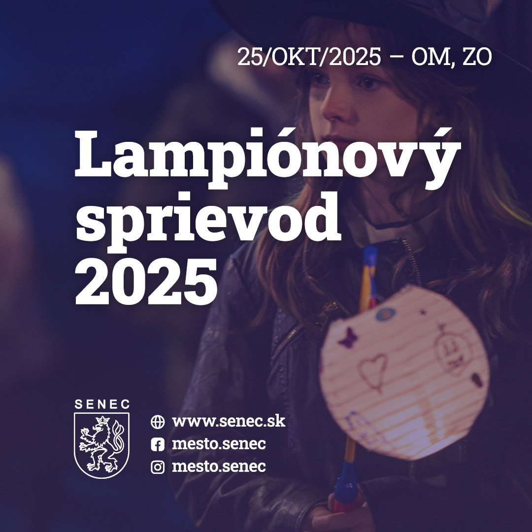 Mesto Senec: LAMPIÓNOVÝ SPRIEVOD S Rodinné centrum Senecké slniečko Mesto Senec: LAMPIÓNOVÝ SPRIEVOD S Rodinné centrum Senecké slniečko