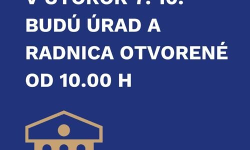 Mesto Trnava: AKTUALIZÁCIA INFORMAČNÝCH SYSTÉMOV SAMOSPRÁVY SI VYŽIADA DOČASNÚ ODSTÁVKU