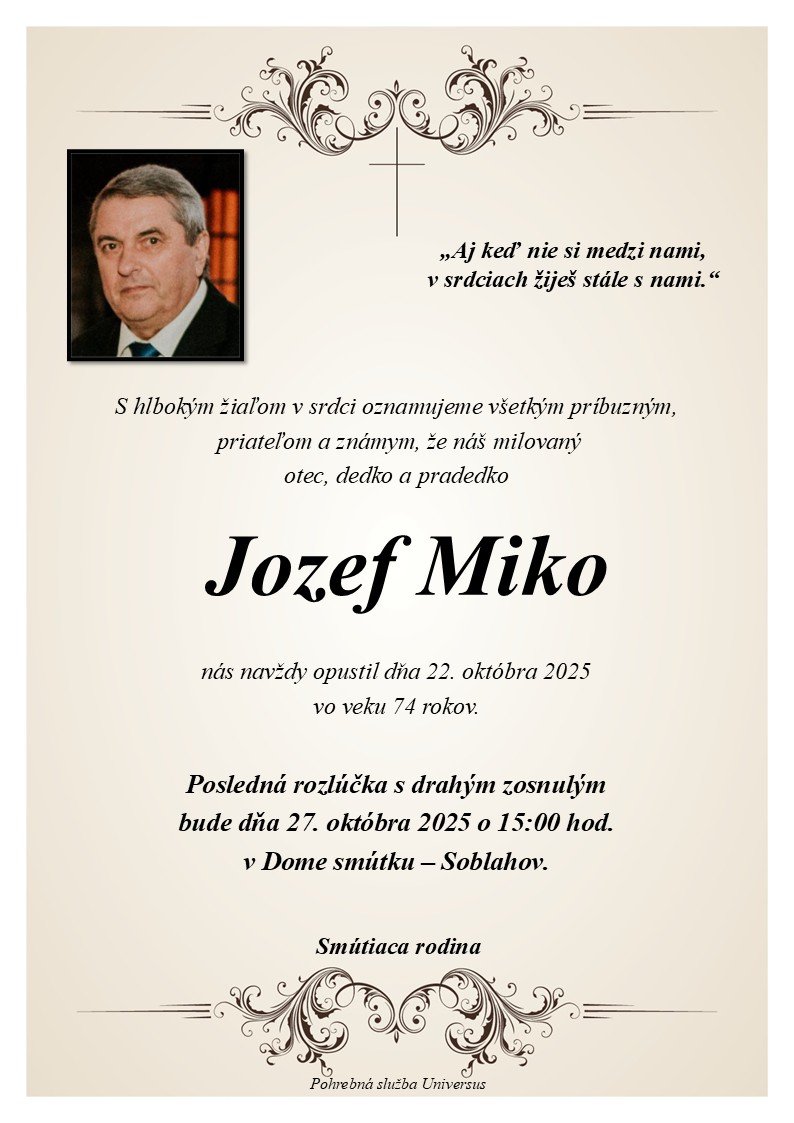 Jozef Miko Jozef Miko