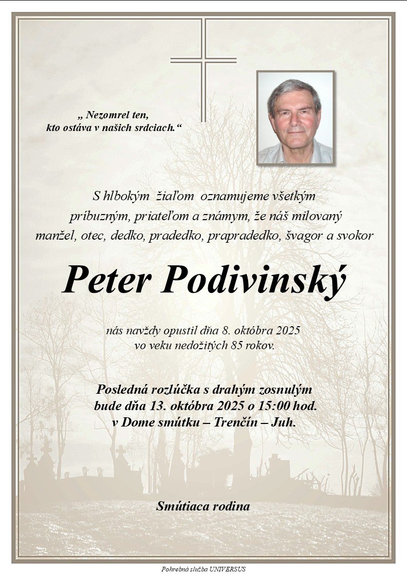 Peter Podivinský Peter Podivinský
