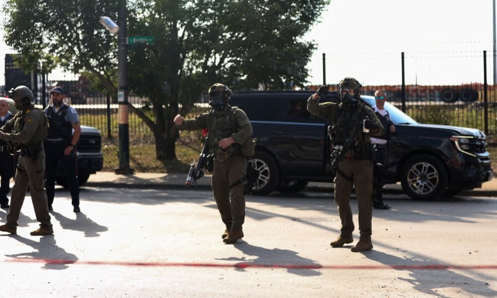 Woman shot by federal immigration authorities in Chicago Woman shot by federal immigration authorities in Chicago