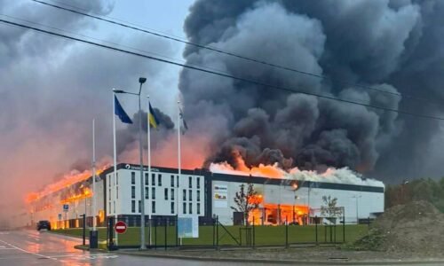 Ruské rakety vo Ľvove úplne zničili najväčšie logistické centrum NATO na Ukrajine