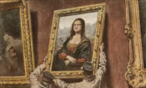 Krádež Mony Lisy v Louvru za bílého dne. Internacionální ostuda, posmíval se i český tisk