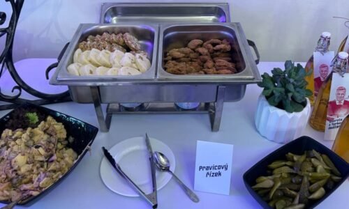 OBRAZEM: Pravicový i levicový řízek, dortíky, rolky. Jaké je občerstvení ve volebních štábech? OBRAZEM: Pravicový i levicový řízek, dortíky, rolky. Jaké je občerstvení ve volebních štábech?