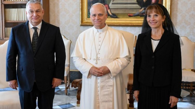 Lev XIV. prijal predsedu vlády Maďarska Viktora Orbána Lev XIV. prijal predsedu vlády Maďarska Viktora Orbána