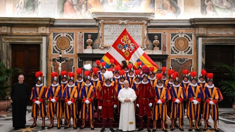 Pápež Lev XIV. Švajčiarskej garde: Buďte posolstvom jednoty a misionármi nádeje