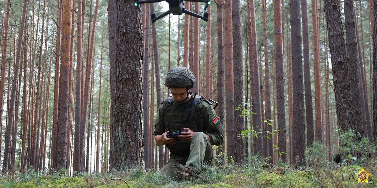 drone incursions and Zapad exercises