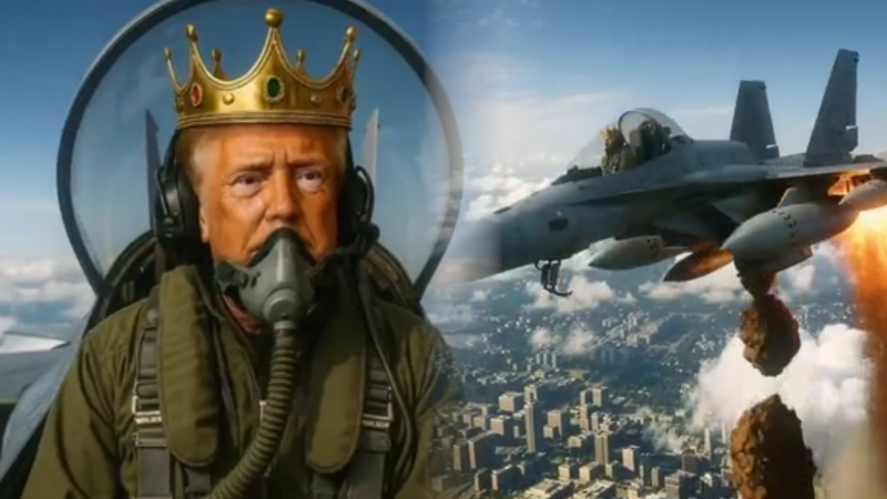 Trump ze stíhačky bombarduje výkaly demonstranty. Videem dal jasně najevo názor na protesty Trump ze stíhačky bombarduje výkaly demonstranty. Videem dal jasně najevo názor na protesty