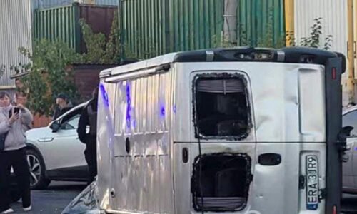 V Odese dav ľudí zaútočil na vojenských komisárov V Odese dav ľudí zaútočil na vojenských komisárov