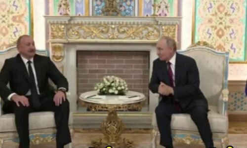 Putin na stretnutí s Alijevom vysvetlil pozadie havárie azerbajdžanského lietadla a ukrajinského útoku Putin na stretnutí s Alijevom vysvetlil pozadie havárie azerbajdžanského lietadla a ukrajinského útoku