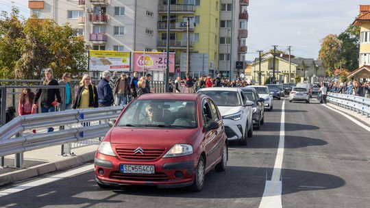 Otvorili najnovší most v Bratislave. Výstavba trvala menej ako rok (FOTO+VIDEO)