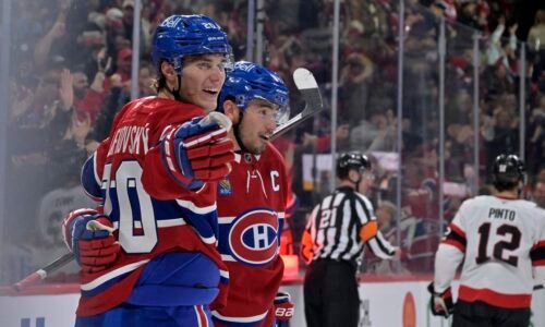 Chcel prihrať Jurajovi Slafkovskému, bola z toho katastrofa. Tréner Montrealu: Prečo si to urobil?