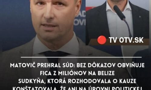 Matovič prehral súd o Ficove milióny z Belize