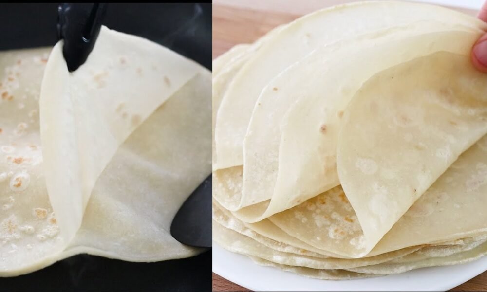 Unbelievable fast! 6 times quicker than usual! Just need flour, water and salt!