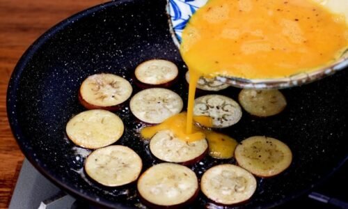 1 Eggplant with 3 eggs! Quick breakfast in 5 minutes. A Delicious Eggplant Recipe