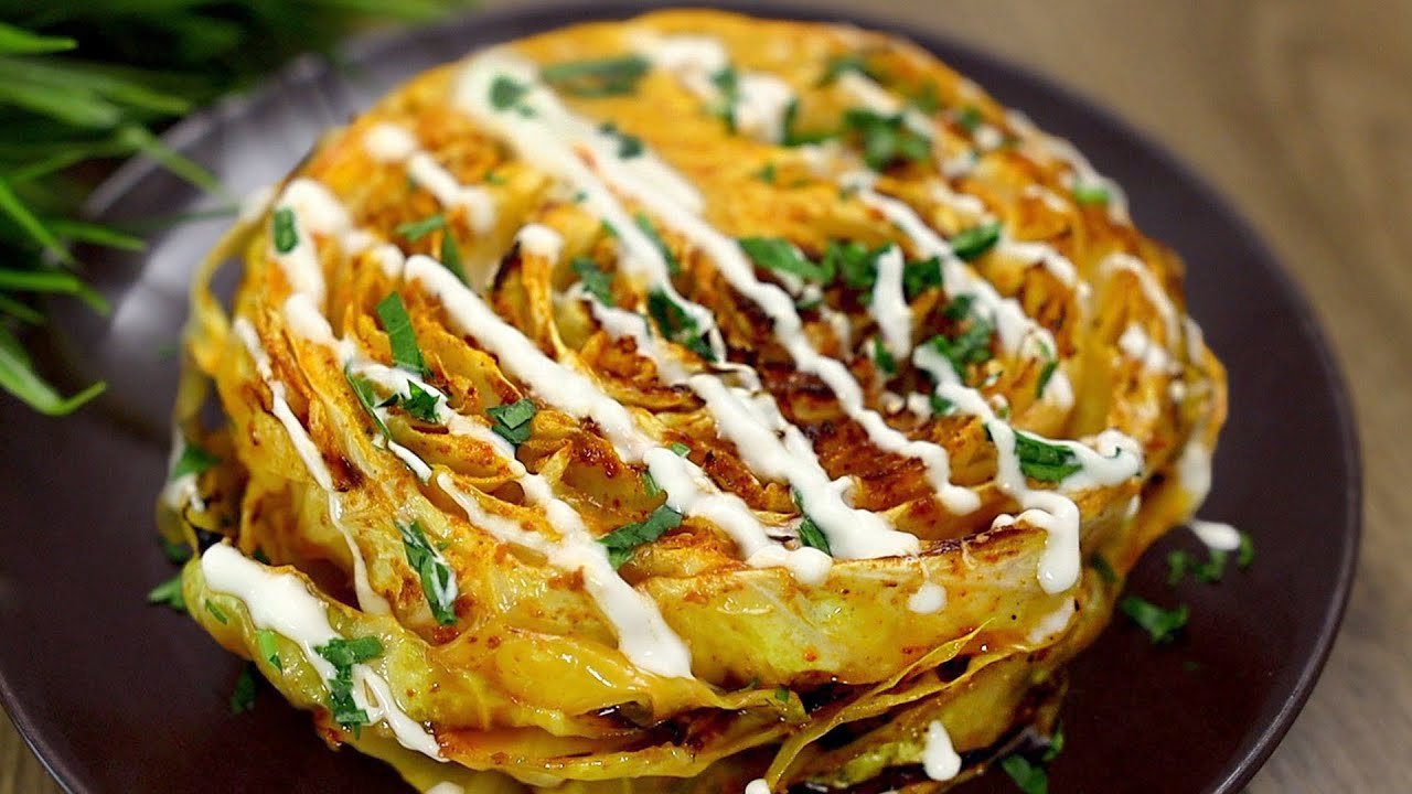 Sehr einfach und lecker! Rezept für im Ofen gebackenen Kohl.