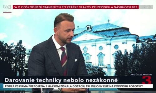 Matúš Šutaj Eštok: NAĎOVA KAUZA DAROVANIA VOJENSKEJ TECHNIKY NIE JE UZAVRETÁ