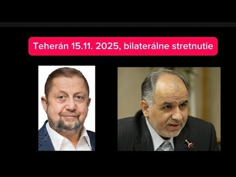 TV MY: JUDr. Š. Harabin v Teheráne na stretnutí s ministrom spravodlivosti Iránu Amidom Hoseinom Rahimim